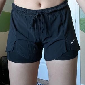 Black Nike Athletic Shorts